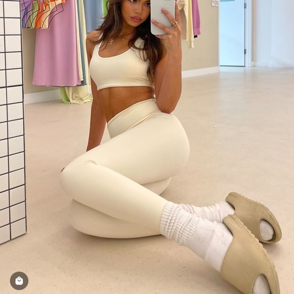 Saski Seamless Leggings in Butter